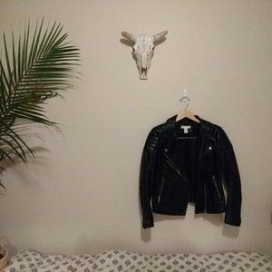 Faux Leather moto jacket